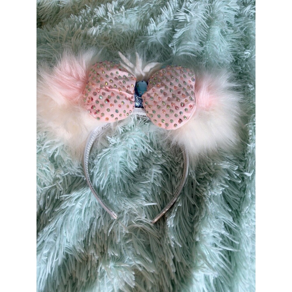 New Disney Parks Marie Cat Plush Headband Aristocats Kitten Fuzzy Ears Custom